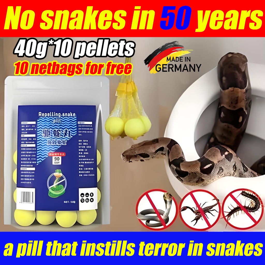 2025 New Powerful Snake Repellent Pills 10000㎡ without snakes 10 ...
