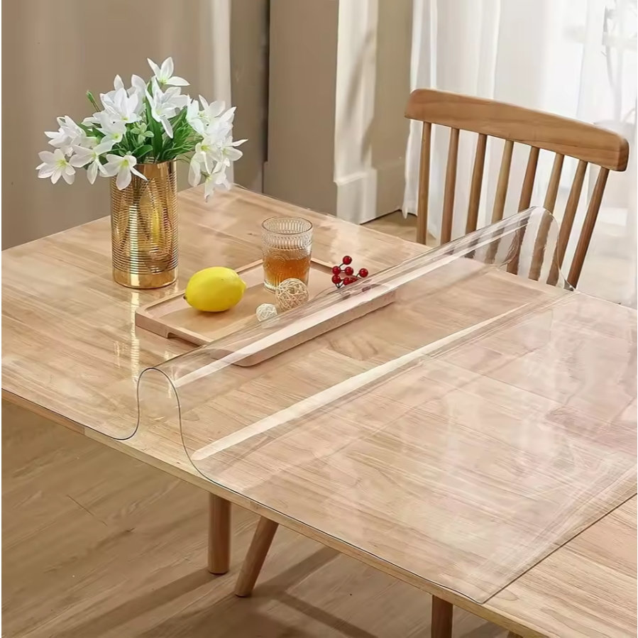 PVC Table Mat ALAS MEJA PLASTIK 1.5MM Thick PVC Table Protector ...