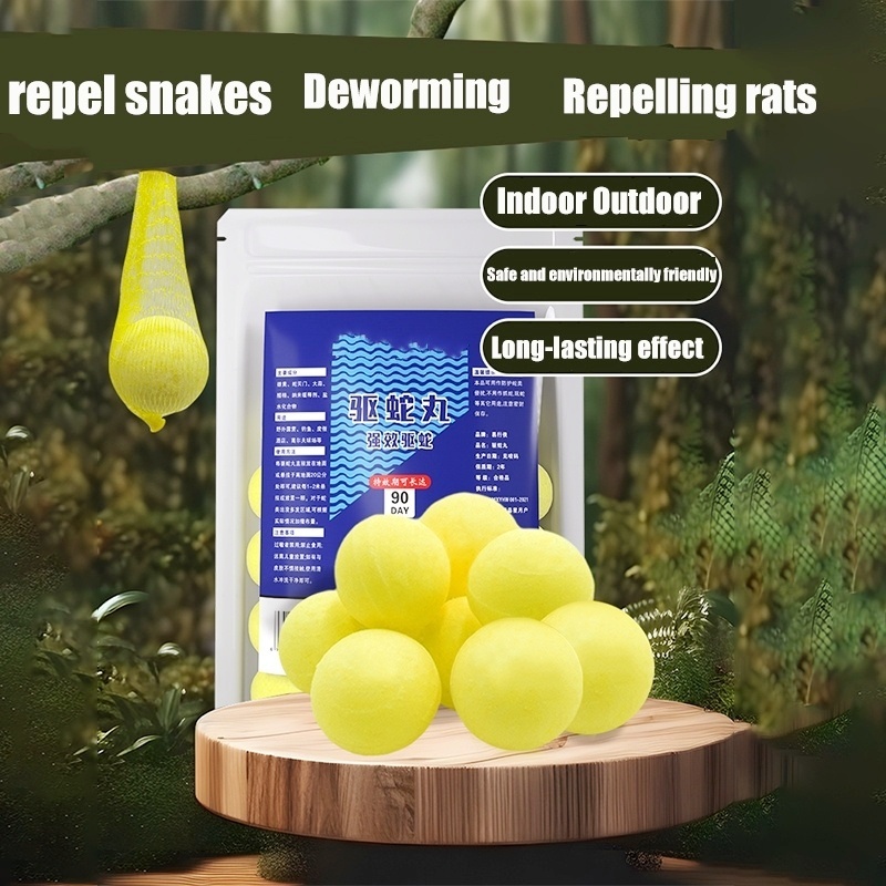 No Snakes in 10 Years Snake Repellent 10 pellets Long-Acting Snake ...
