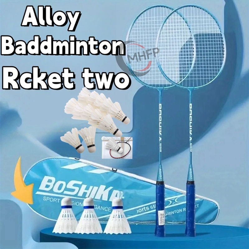 Badminton racket couple alloy split racket training student badminton ...