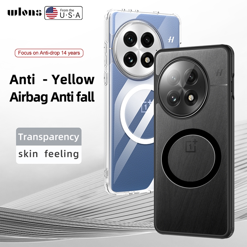Ice Armor OnePlus 13 Case 12 Magnetic Hard Casing Transparent Clear ...