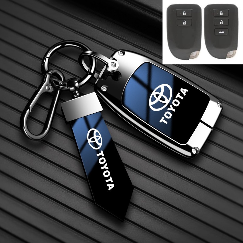 Toyota yaris prado vios ativ keychain Toyota Alloy car key case 2 ...