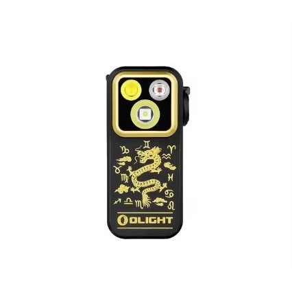 Olight Oclip Pro Clip-on Flashlight – Zombie Green, 500 Lumens, LED Flood/Spot/Red Light