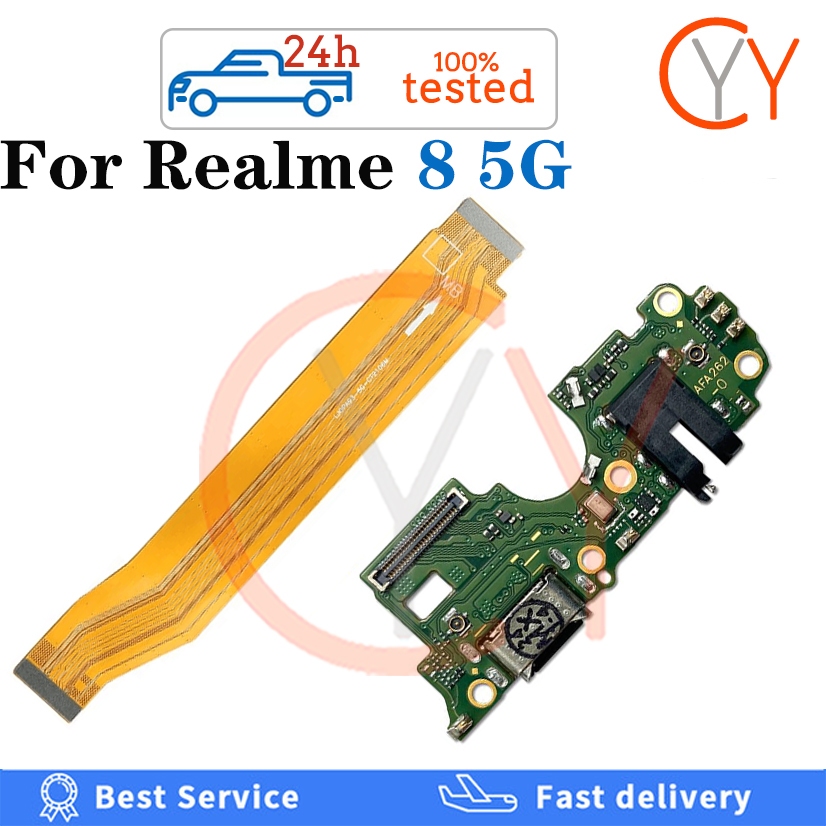 Kit Nappe + Connecteur Charge Pour OPPO Realme 8 Et 8 PRO – Pièce Générique Neuve