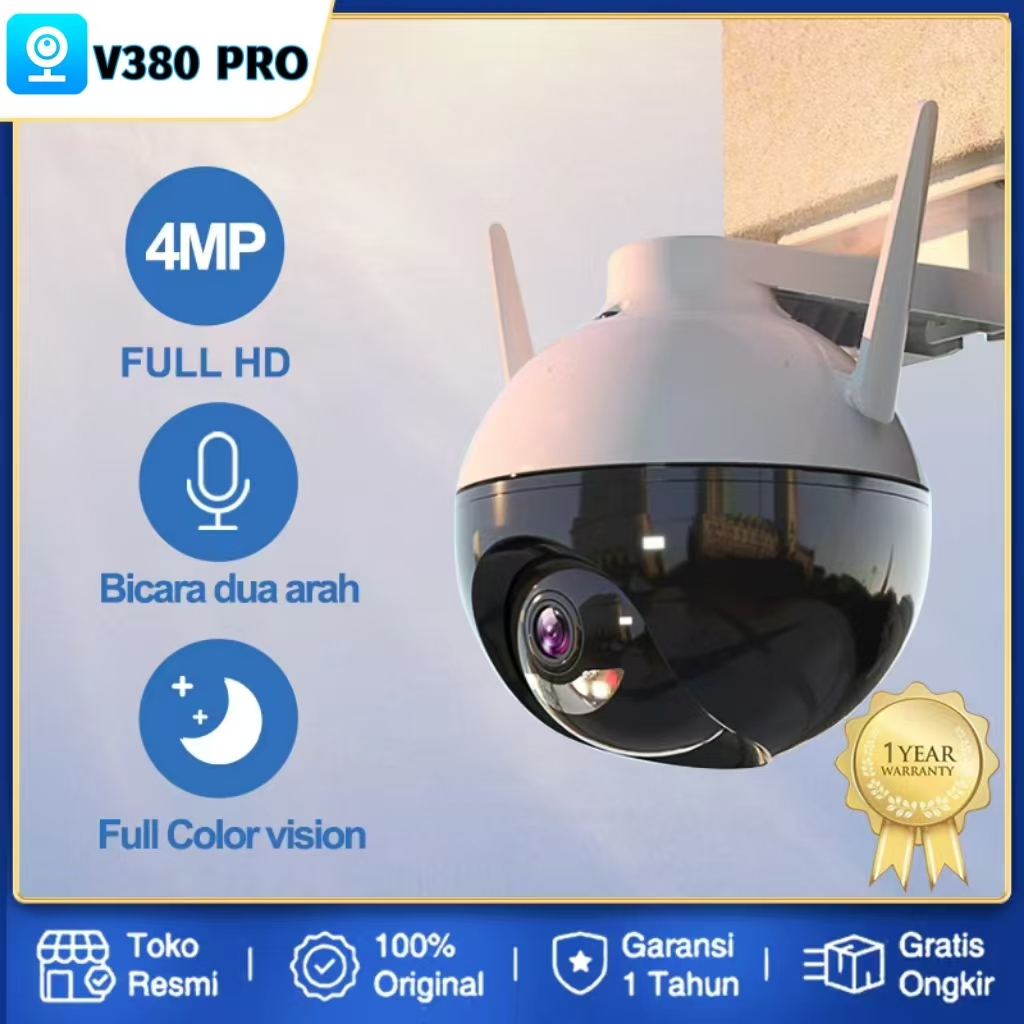 CCTV Wireless Outdoor PTZ Human Tracking HD Night Vision Waterproof 360 ...