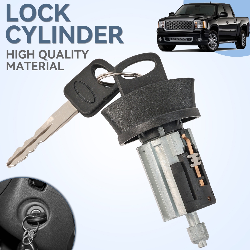 FORD IGNITION KEY Switch Lock Cylinder Tumbler With 2 PATS RFID Chip