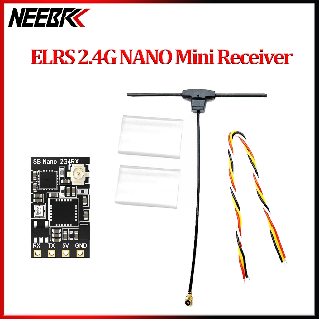 ELRS 2.4GHz NANO ExpressLRS Receiver With T Type Antenna Support Wifi ...