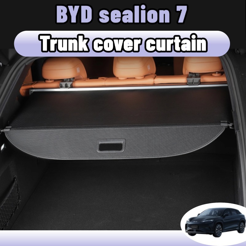 Byd sealion 7 Black Trunk Shade Rear Parcel Shelf Cargo Cover Car Boot ...