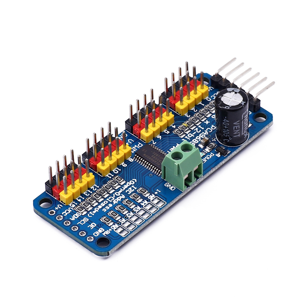 PCA9685 16ch PWM Servo Servo Driver Board Robot Controller IIC ...