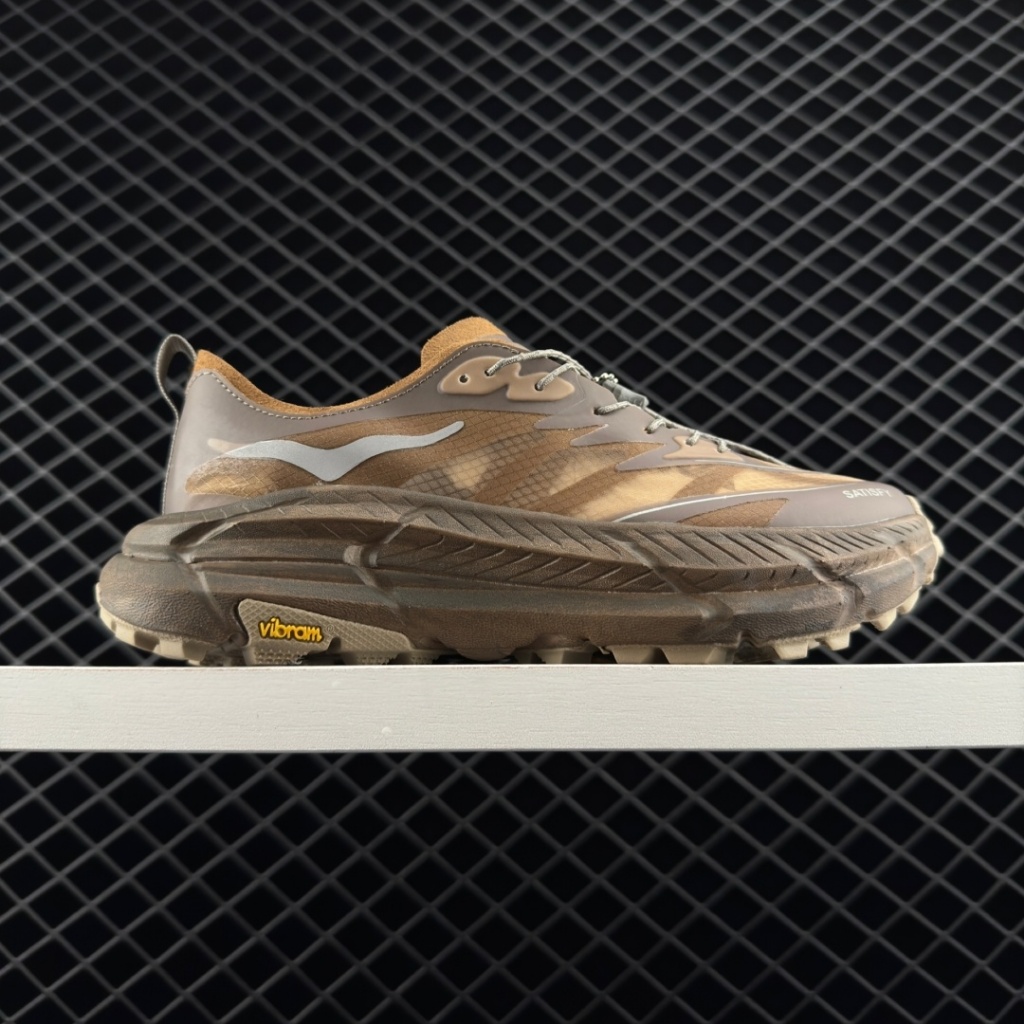 Satisfy x Hoka Mafate Speed 4 Cross-country running shoes，Men and 