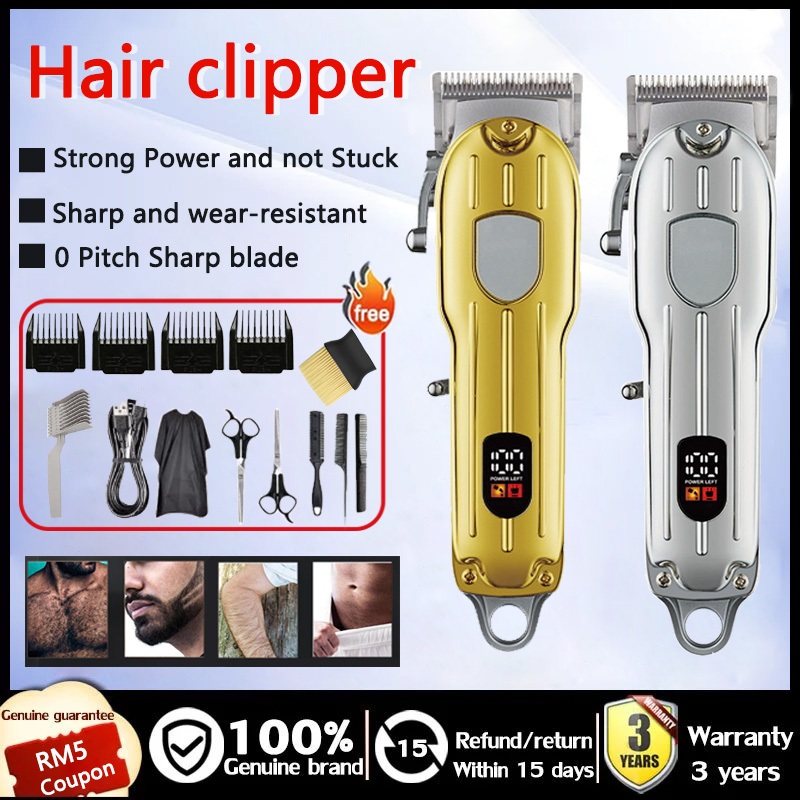 Mesin Rambut Original Electric Cordless Hair Trimmer Professional Hair ...