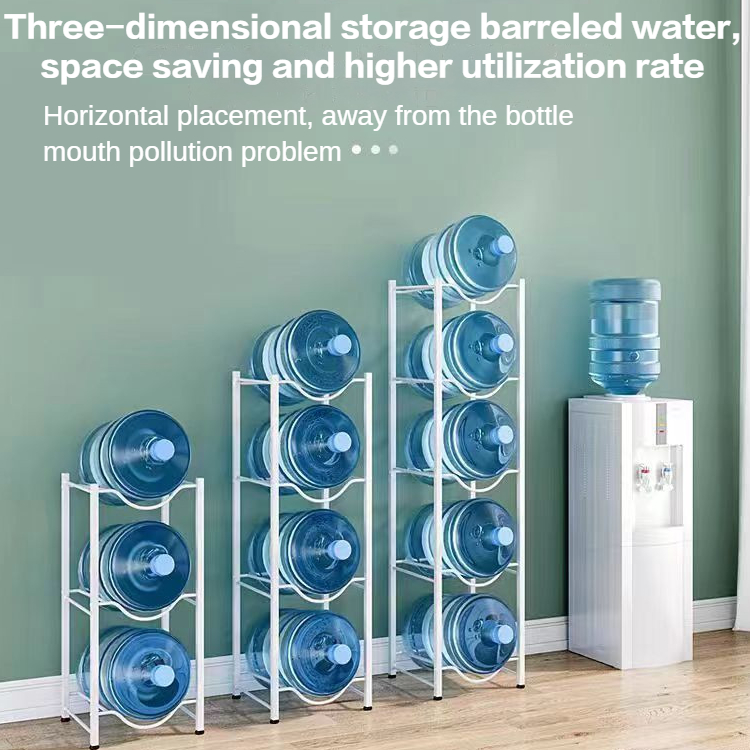 Household Office Pure Bucket Bracket Mineral Water Shelf Floor-standing ...