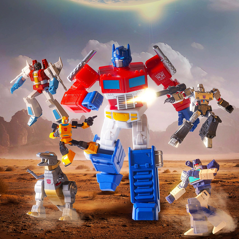 ready stock yolopark transformers g1 mini megatron assembly model kit ...