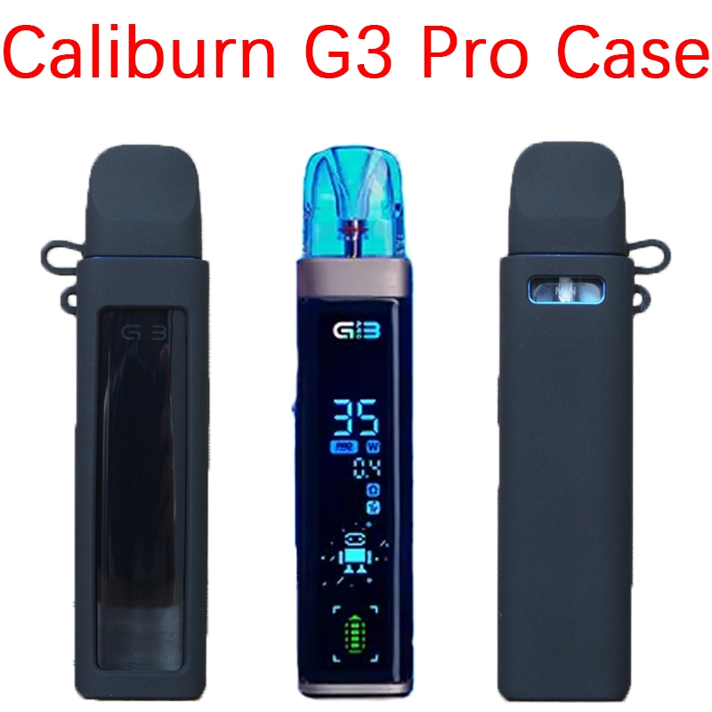 uwell caliburn g3 pro case For Uwell Caliburn G3 Pro Silicone Texture Skin Case With Lace Lanyard  Protective Rubber Soft Cover Bag