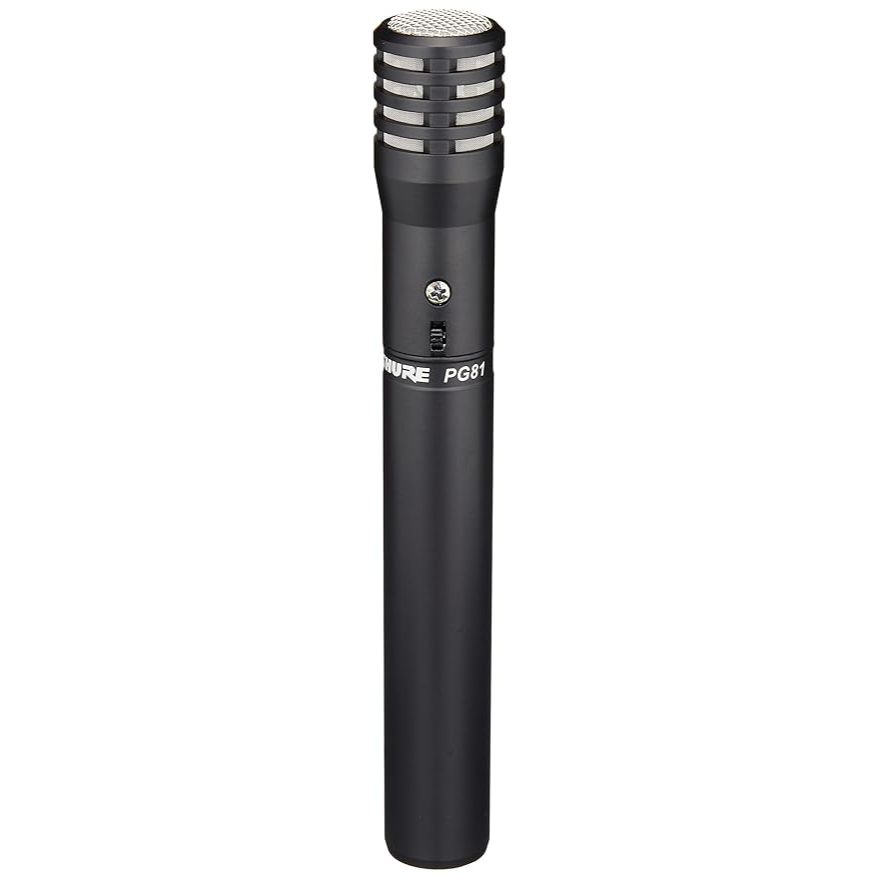 Shure PG81-LC Instrument Condenser Microphone, Cardioid | Shopee Malaysia