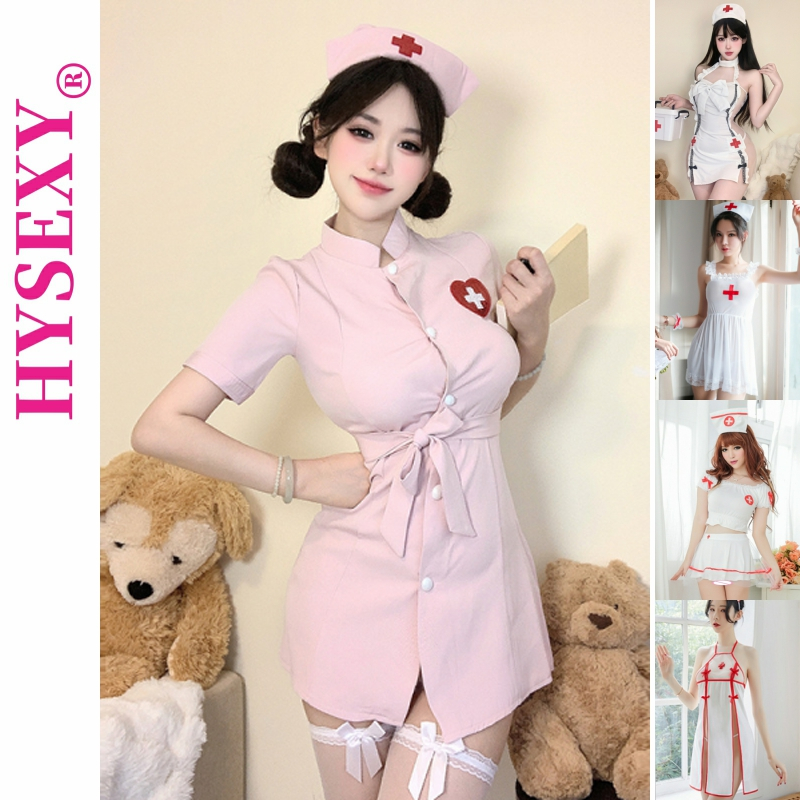 ER Nurse Role Play Costume Set main image 1