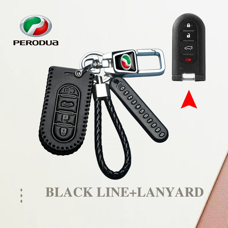 Perodua Bezza/MYVI/ARUZ/ALZA/AXIA Key Case Remote Cover Kunci | Shopee ...