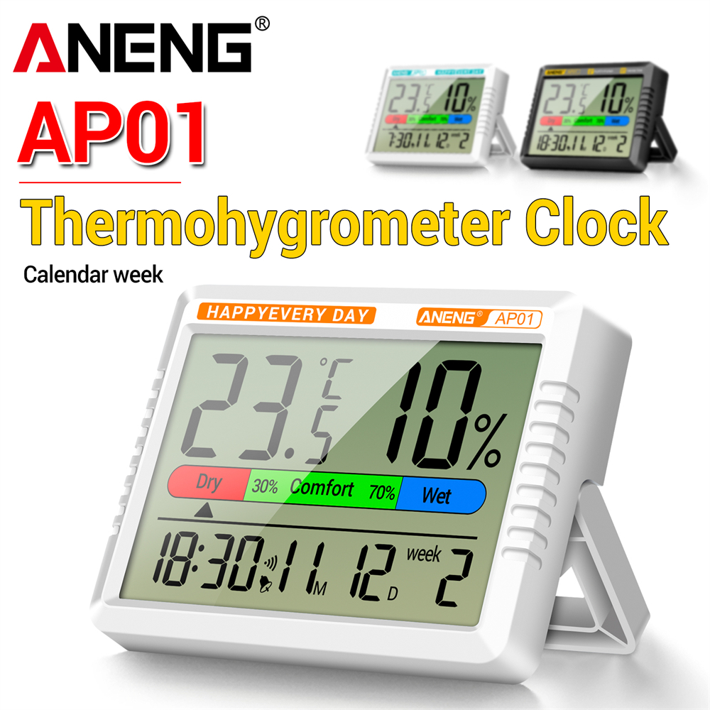 ANENG AP01 Moisture Meters Celsius Display Digital Thermometer ...
