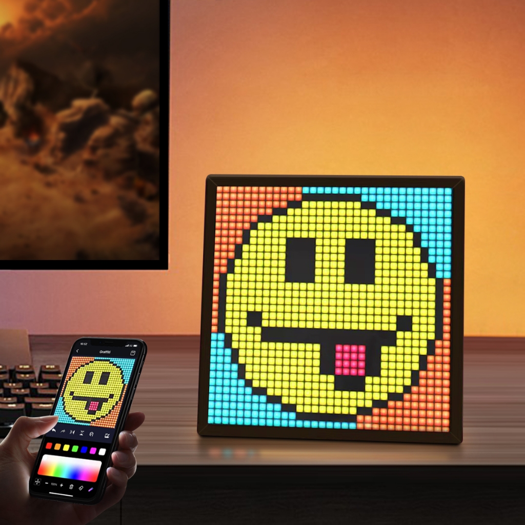 Smart LED Matrix Pixel Display RGB DIY Graffiti Bluetooth App Control ...