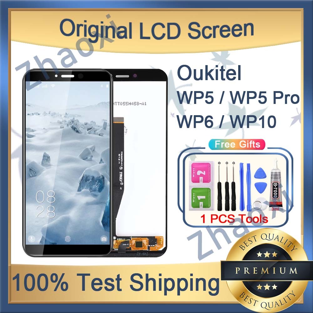 Touch Screen Originale Da 5.5 ''per Oukel WP5 PRO Touch Screen Digizer Panel Assembly Sensore Dell'obiettivo Testato Al 100% Per WP5 PRO Tools - Foto 5