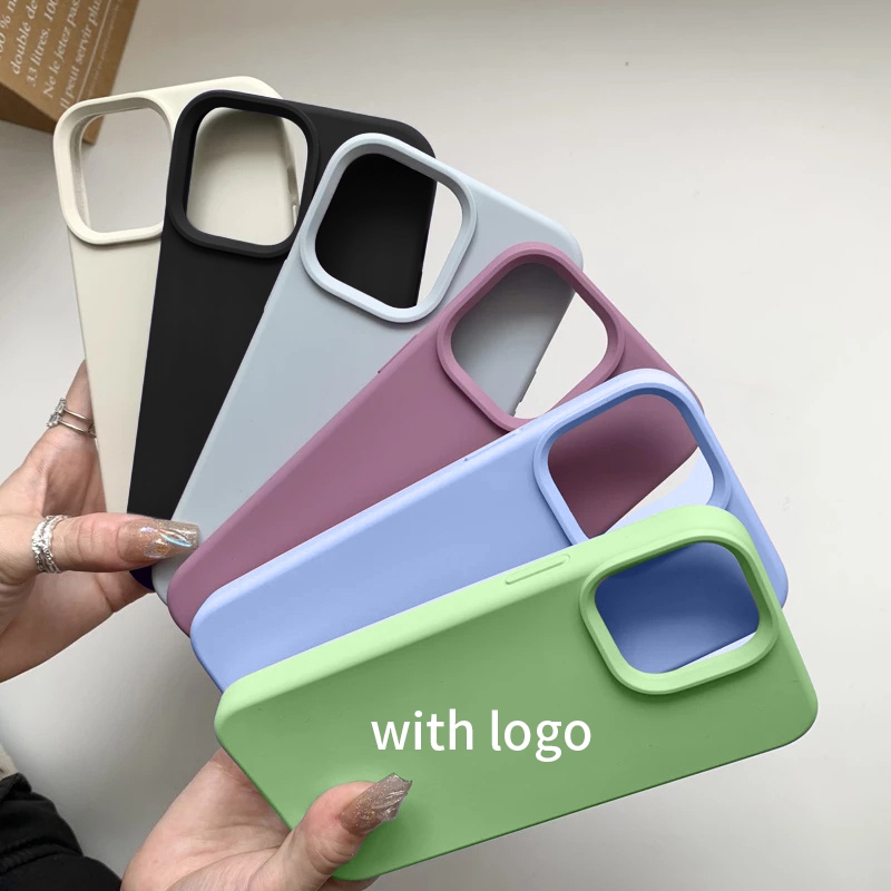 Liquid Silicone Case for iPhone 11 12 13 14 15 16 Pro Max Plus X XR XS ...
