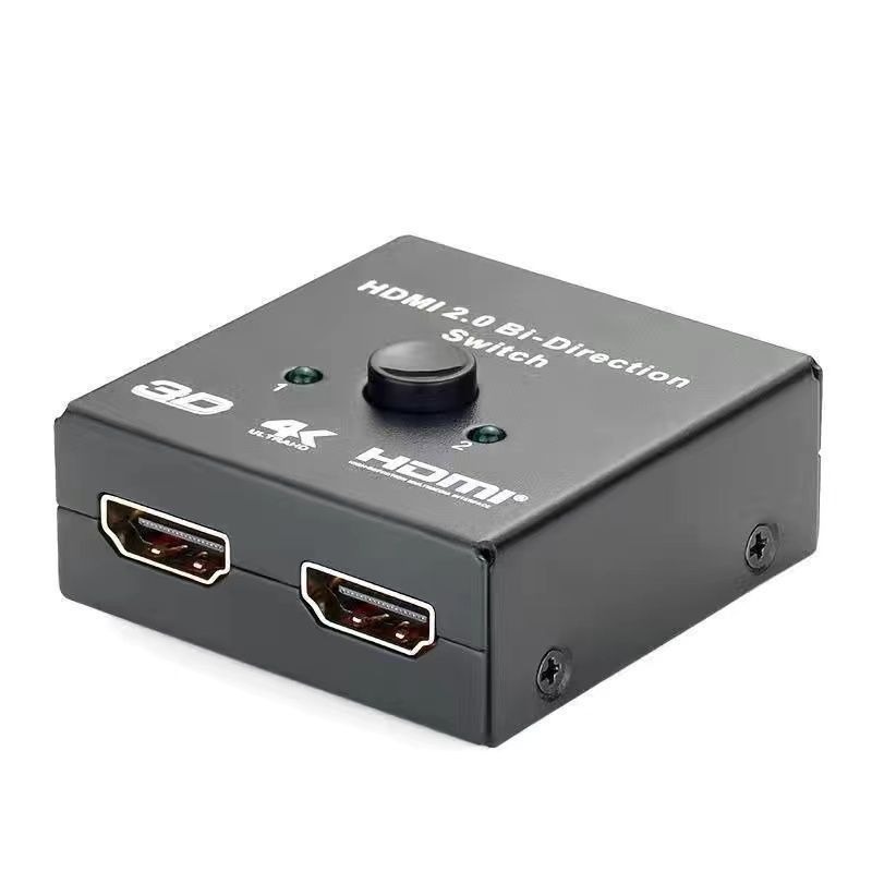 Computer Monitor Switcher Two-Way Conversion 4K Two-In One-Out Splitter ...