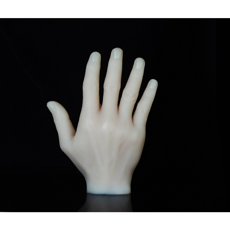 Tattoo Silicone Practice Hand, Life-Sized, Fake Skin Hand Model For ...