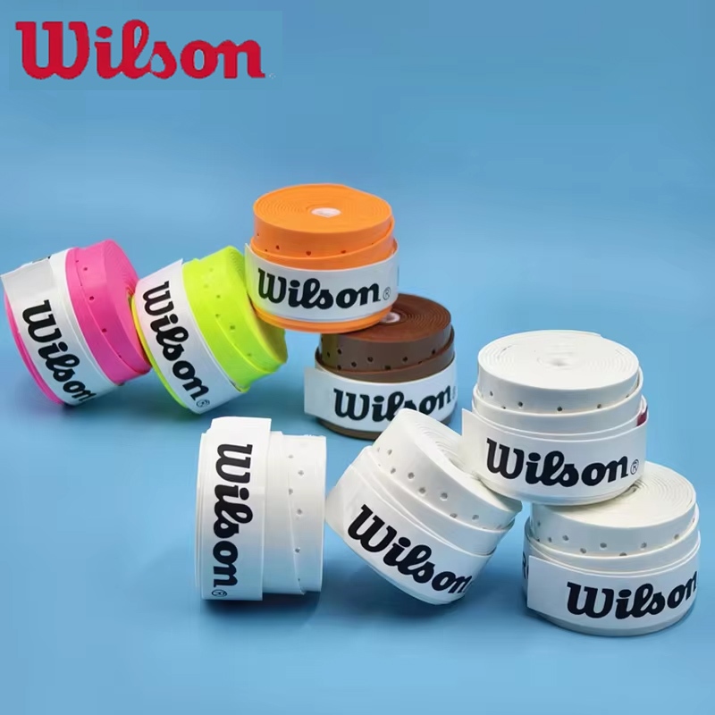 2Pcs Wilson Racket Overgrip Sweat Band Absorption Tennis Badminton ...