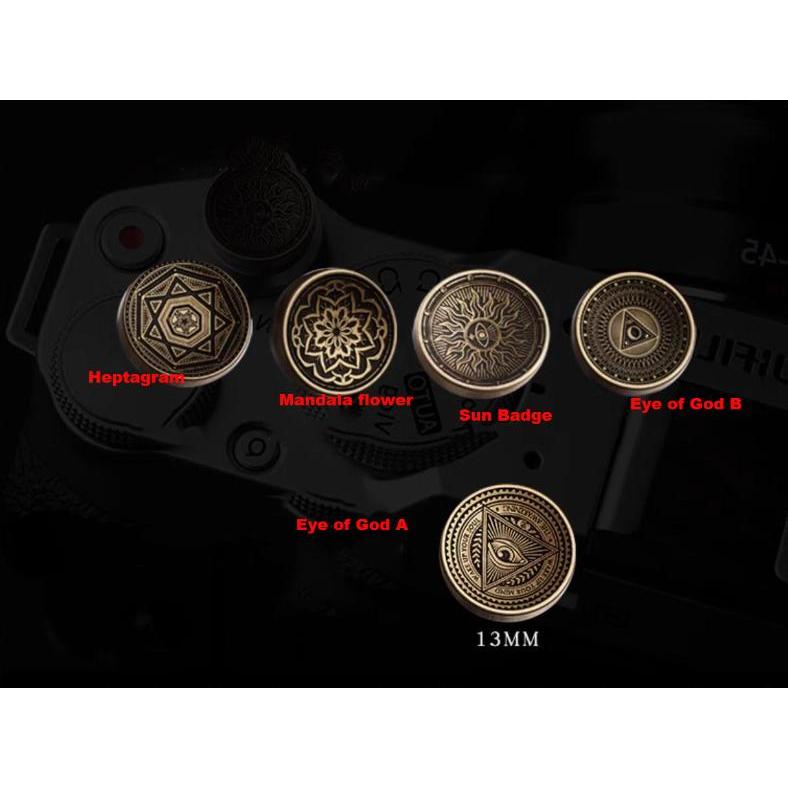 Camera threaded universal copper button concave shutter button | Shopee ...