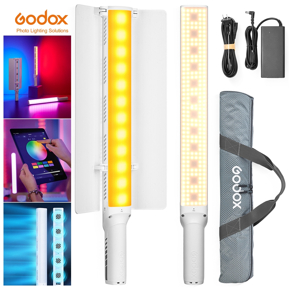 Godox LC1000BI/R LED Light Stick 100w RGB LED Video Light APP Control ...