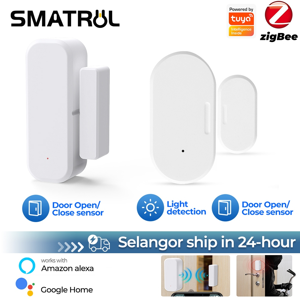 SMATRUL Door and Window Zigbee Sensor Light Sensor Lighting 2 in 1 Tuya ...