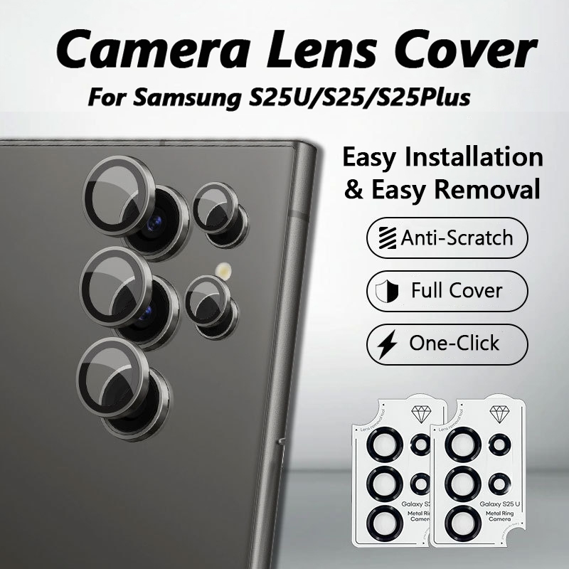 For Samsung Galaxy S25 Ultra S25 S25 Plus Lens Protector Easy ...