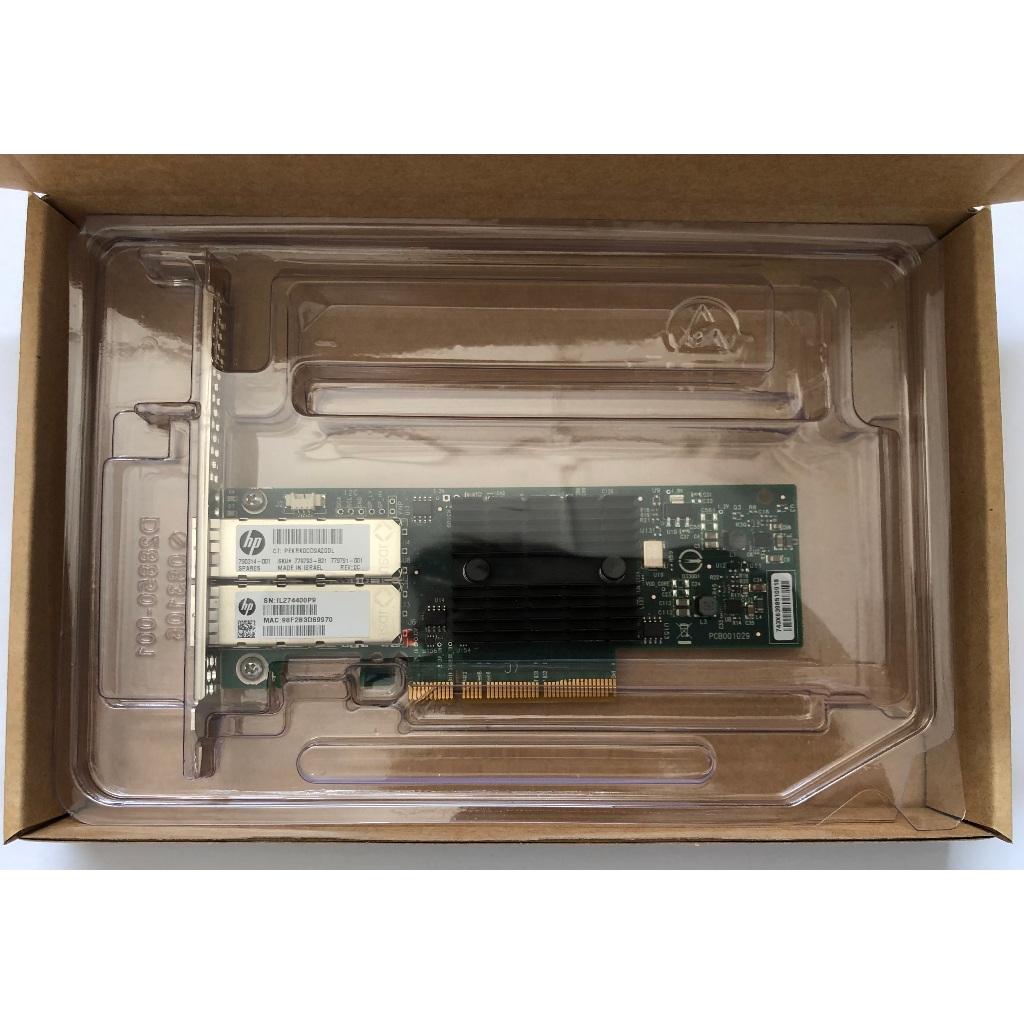 HP 546SFP+ Mellanox MCX312B-XCCT CX312B ConnectX-3 EN Pro 10G SFP+ ...