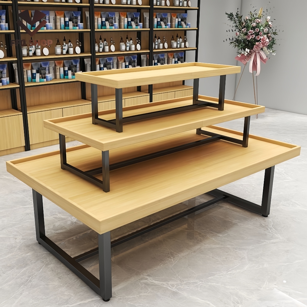 3 Tier Rack Warehouse Store Room Rak Besi Bertingkat display rack ...