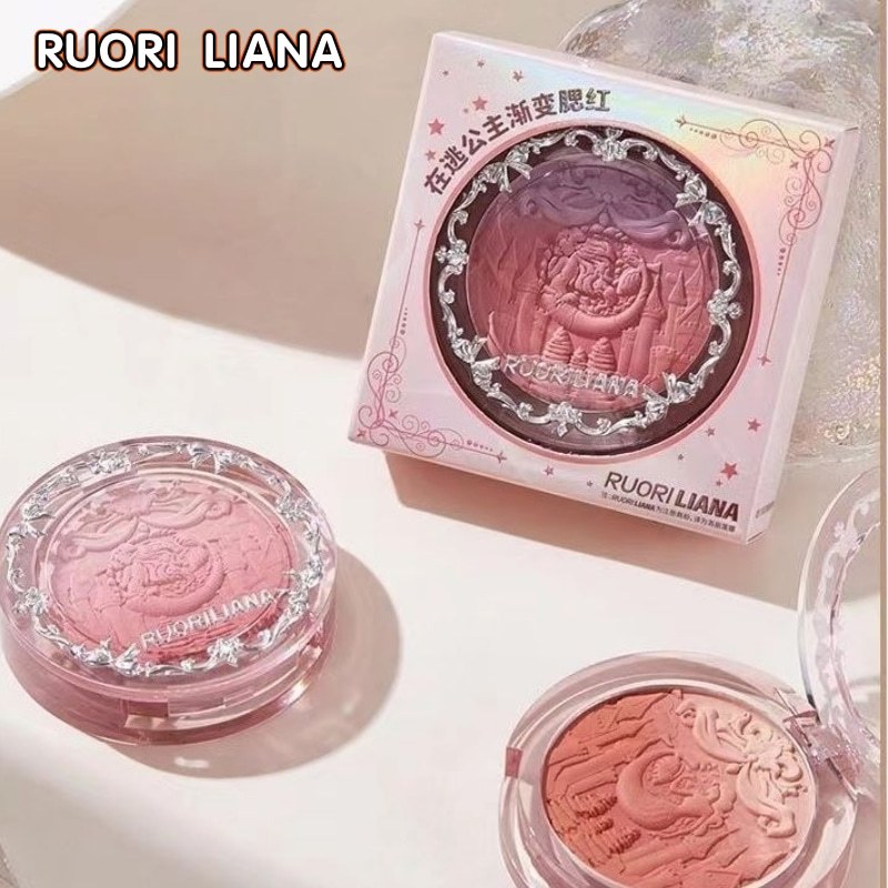 R RUORI LIANA/Lolina Running Princess Gradient Blush Pink Slightly ...