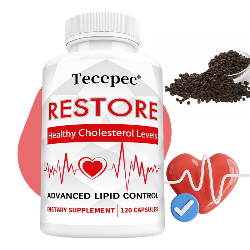 Tecepec Restor Supplement, Supports Healthy Cholesterol Levels ...