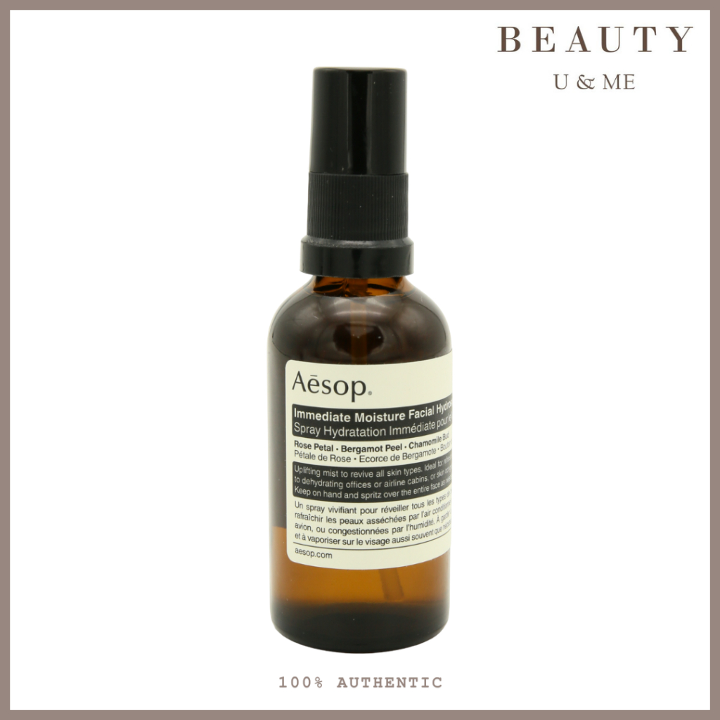 Aesop Immediate Moisture Facial Hydrosol – Gesichtswasser Mit Rosenwasser, 60 Ml, Für Schnelle Feuchtigkeit