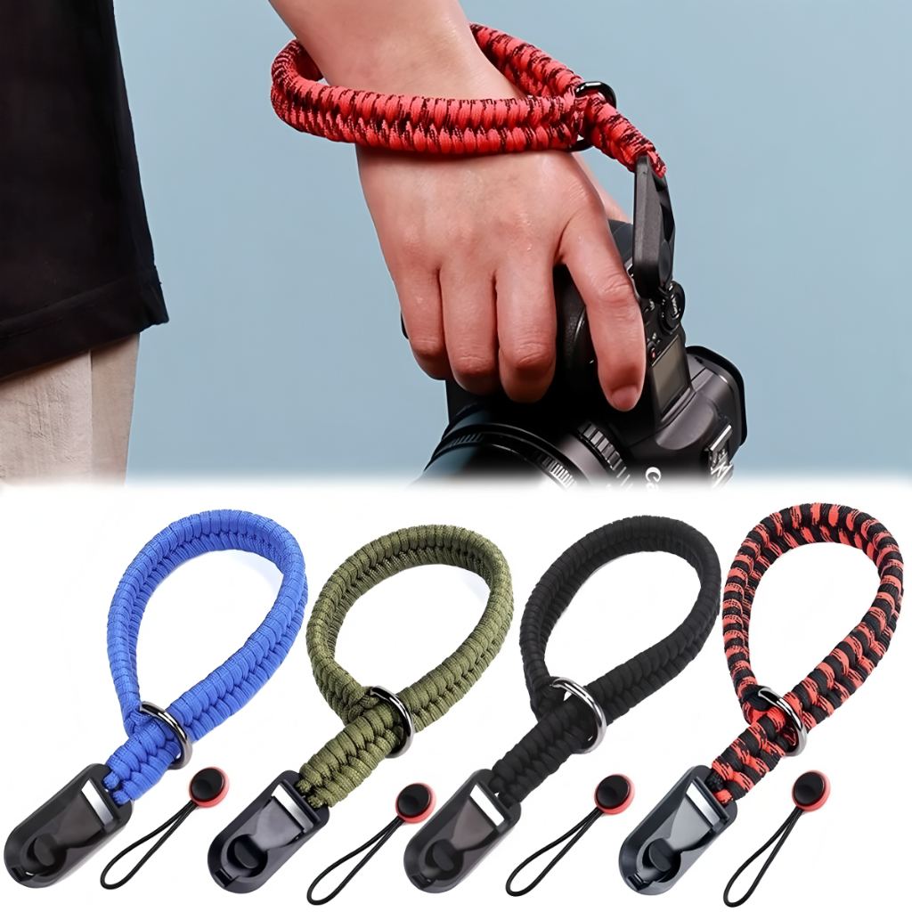 High-end Camera Wrist Strap Nylon Rope Weaving With Quick Release ...