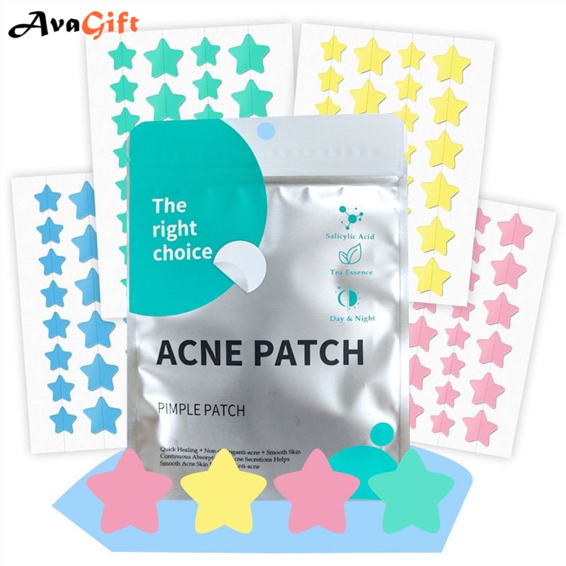 Acne stickers, star shape hydrocolloid, cover marks and acne, anti-acne ...