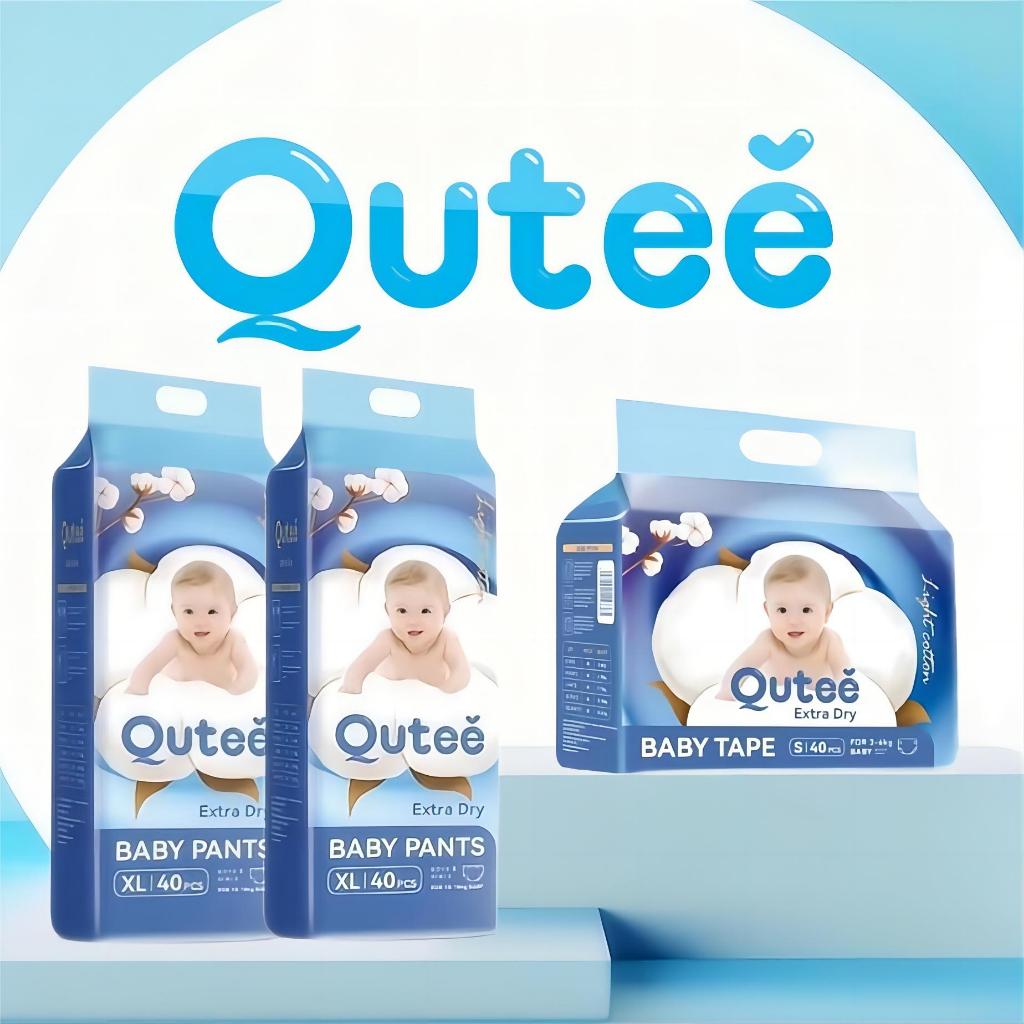 Qutee Diaper Premium Diaper Pants Taped & Pulling Pants Diaper【Gift ...