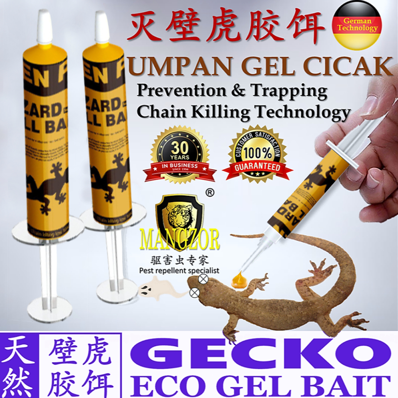 100% effective in killing Umpan Gel Cicak Lizard Cicak died 1000 meters ...