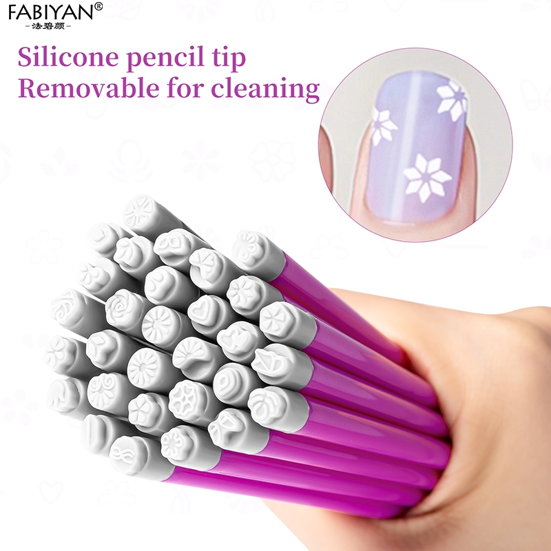 Nail Art Stamp Pen Floral Butterfly Patterns Stamper Kit Printer Nail ...