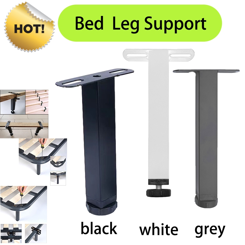 12-35CM T-Frame Bed Legs Adjustable & Retractable Bed Legs Square Tube ...