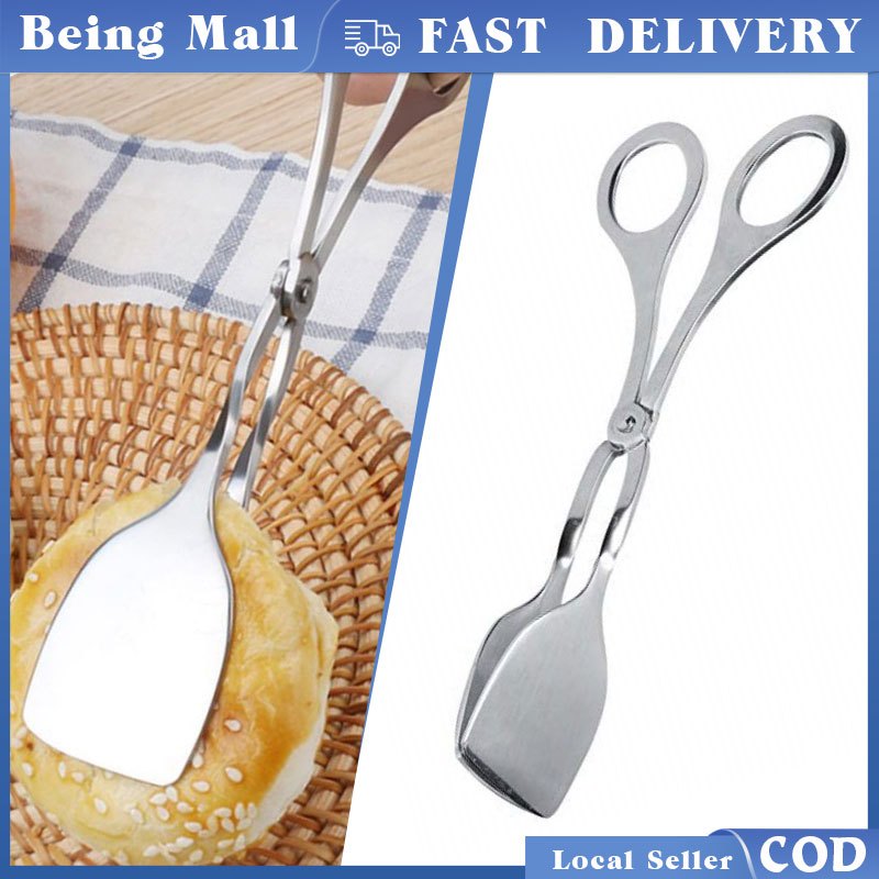 Long Food Clip Scissor Shaped Barbecue Clip Scissor Tongs Stainless ...