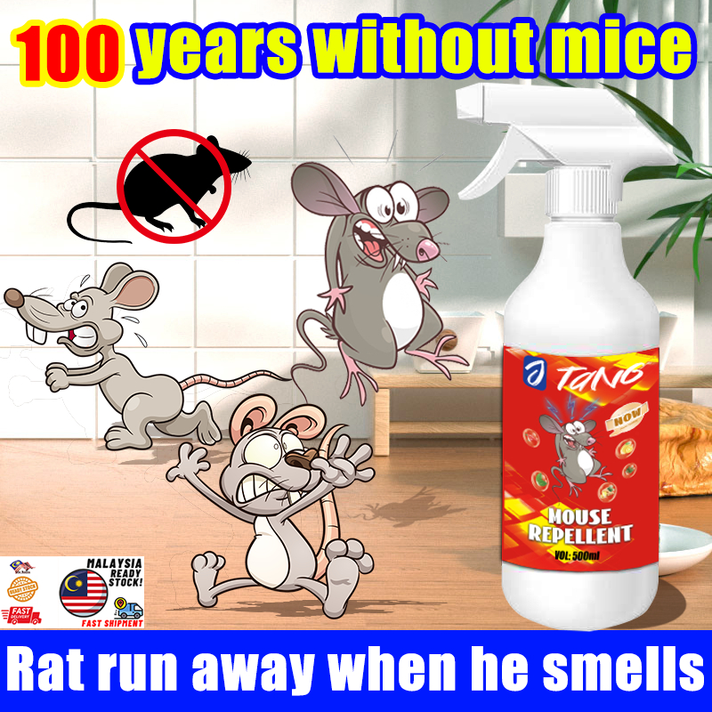100 years without mice rat repellent Rat run away when he smells ...