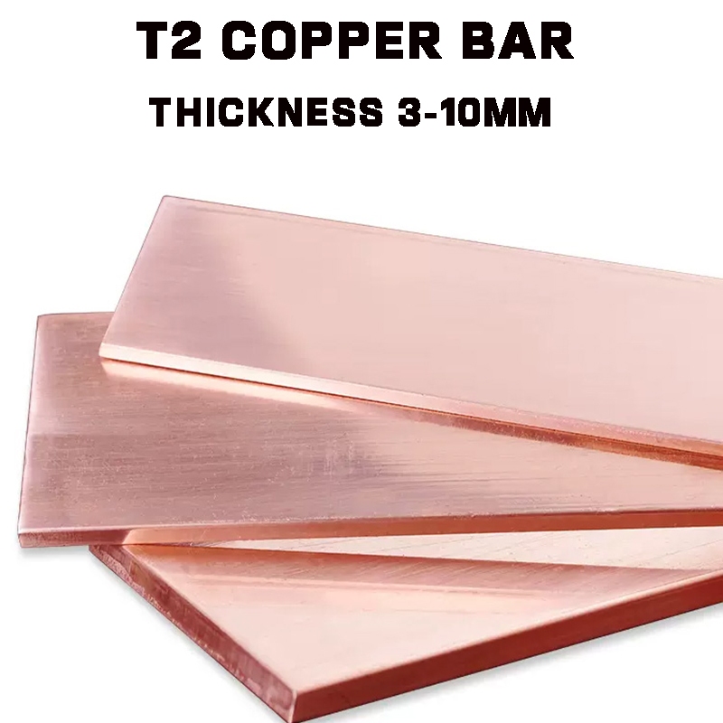 T2 Copper Row Copper Row Copper Bar Block Flat Square Copper Row ...