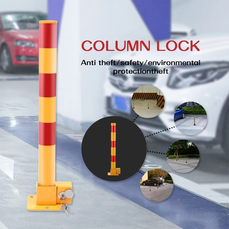Spring Parking Post Parking Barrier Parking Lock Folding Heavy Metal ...