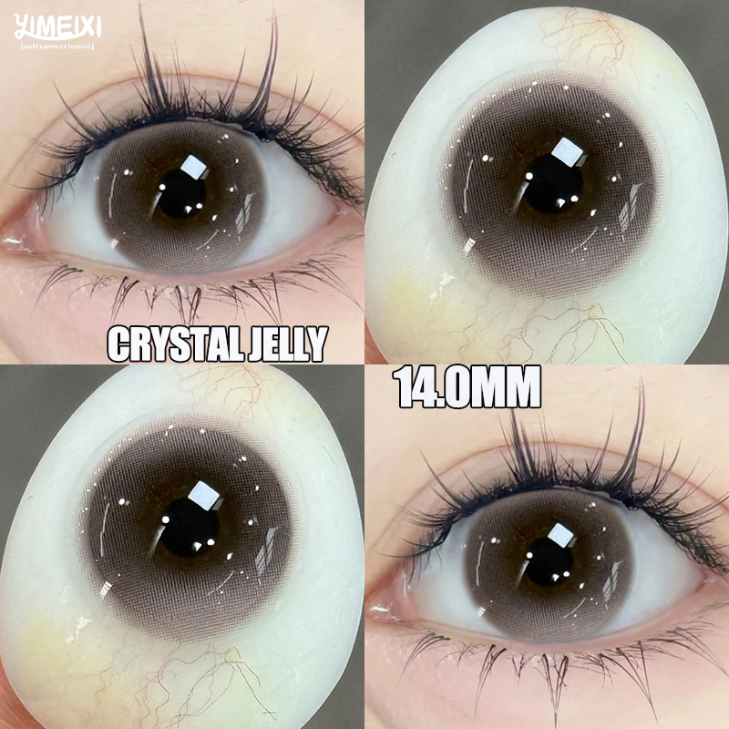 Yimeixi Natural Translucent Contact Lenses 14.0/14.2mm Small Diameter ...