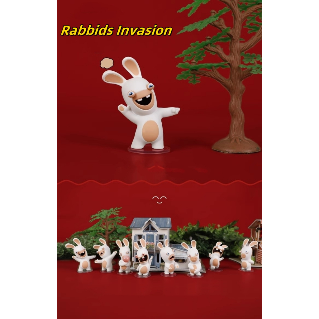 Rabbids Invasion Handmade Serise Blind Boxes Collection | Shopee Malaysia