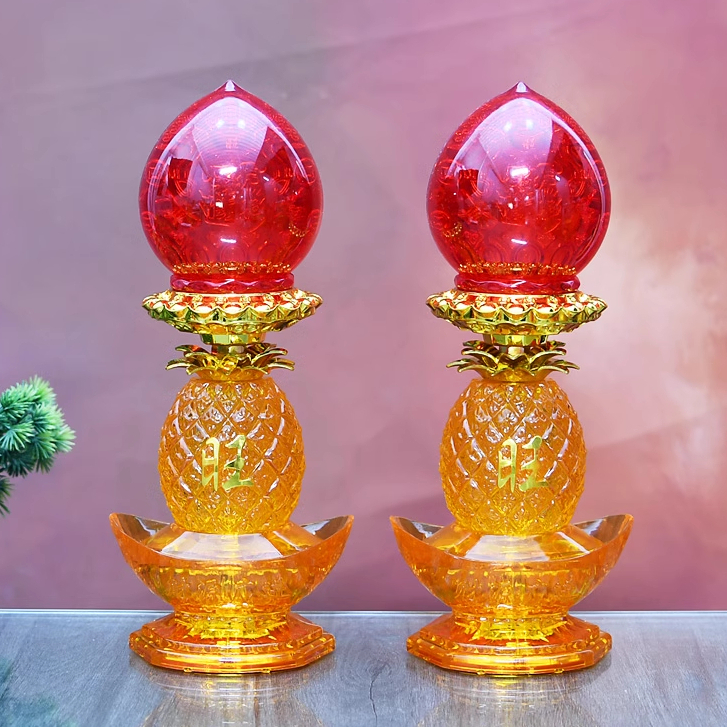 LED招财灯 佛前供灯 佛灯 拜神灯 神桌灯 神台灯 地主灯 公妈灯 祖先灯 元宝旺来波灯 | Shopee Malaysia